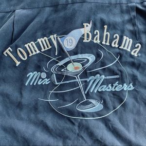 TOMMY BAHAMA Men’s Large 100% Silk 19th Hole Shirt